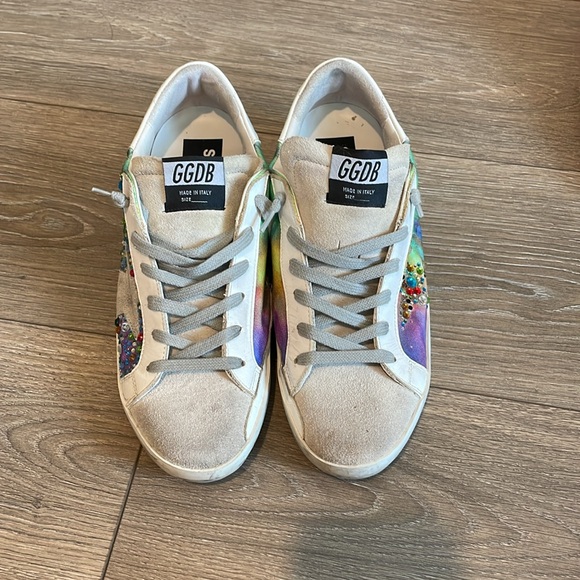 Golden Goose Trainers - Rainbow Fabric/Multicolour Stone/Ice Star - Picture 3 of 11